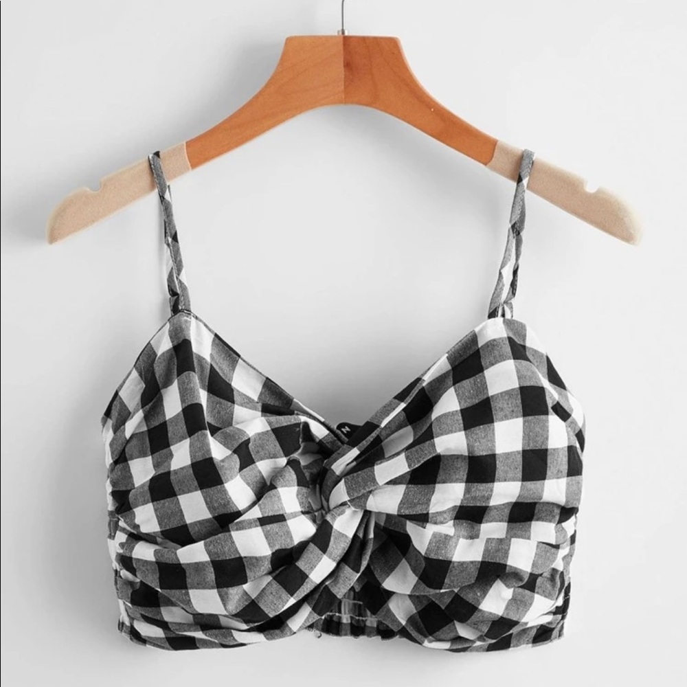 Crop top and 2 piece dress